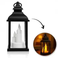 Eu Sandelis Dekoratyvinis LED žibintas su žvakių imitacija 10 x 22 cm - LAMP52CZ