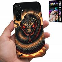 Etui Do Samsung Galaxy A56 5G - Wąż, Węże Kobra Grzechotnik Case + Folia