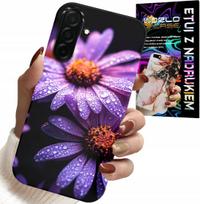 Etui Do Samsung Galaxy A56 5G - Różowa Stokrotka Kwiaty Pokrowiec Case