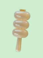 Baby Rice Ball Shaker Mold - Easy Shake Complementary Food Tool for Kids geltona