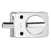 13-18mm Glass Display Cabinet Locks No Need Drilling Room Door Locks Office Glass Door Lock  Home Single Door(1 Knob)