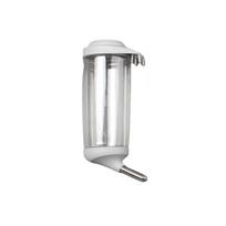 Automatic Rabbit Water Dispenser Plastic Pet Head Pipe Fountain  for Rabbits Cats Guinea Pig 350ML pilka