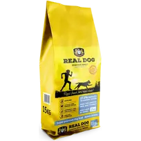 Real Dog Sensitive 15kg pašaras suaugusiems šunims su antiena