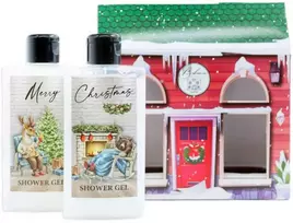 Bohemia Gifts Kalėdinis kosmetikos rinkinys: 2 x dušo gelis (200 ml)