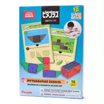 Magnetinis konstruktorius su užduotimis "Pythagoras School Basic"