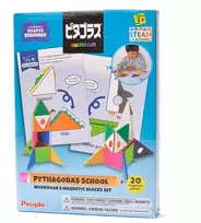 Magnetinis konstruktorius su užduotimis "Pythagoras School Beginner"