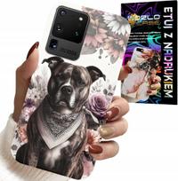 Etui Do Samsung Galaxy S20 Ultra - Pitbull Groźne Psy Futerał Plecki Case