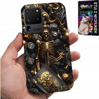 Etui Do Samsung Galaxy S20 Ultra - Król Poker Kości As Wzory Dla Men +Folia