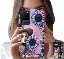 Etui Do Samsung Galaxy S20 Ultra - Kobieta W Słonecznikach, Kobiece Wzory