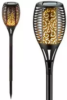 Įsmeigiamas soliarinis sodo šviestuvas Flame LED