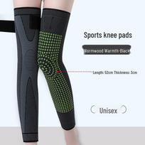 Mugwort Self-Heating Non-Slip Knee Brace for Men & Women - Warmth & Support for Middle-Aged and Elderly