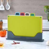 PP classification cutting board kitchen household set cutting board four-piece set fruit complementary food chopping board kitchen cutting board Square
