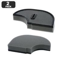Captures Fine Dust Vacuum Foam Filter Easy To Clean 2 PACK