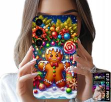 Etui Do Samsung Galaxy M55 5G - Piernik, Cukierkowe Wzory Święta + Szkło