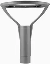 Opple 33W LED gatvės šviestuvas LEDPOSTTOP-P, pilkas, 3000K