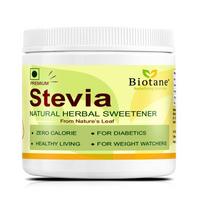 Biotane Premium Stevia | 100 Percent Natural Herbal Sweetener | Zero Calorie I Sugar Free | Made with Purest Stevia I No Bitter Taste I No Maltodex