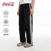 Coca-Cola Unisex Quick-Dry Outdoor Casual Pants M/2 tamsiai juoda spalva