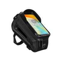 Bicycle Top Tube Bag Hard Shell Phone Holder Bike Frame Bag Front Tube Storage Case for Mountain Road Bike Cycling Equipment one size juoda