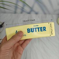8.66in Jumbo Squishy Butter Stick Squeeze Toys Soft Slow Rebound Chees Stick Funny Prank  Fidget Toy Stress Anxiety Relief Game