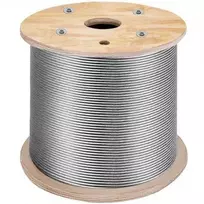 Vevor T316 nerūdijančio plieno kabelis 3/16"x 305 m