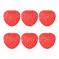 Men Urinal Protector Pad Odor Absorbing Technology Not Slip Designs Urinal Splash Guards for Public Toilet Facilities raudona