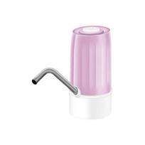 Rechargeable Water Dispenser Automatic Dispenser Pump Button Control Electric Drinking Water Pump for Family Use rožinė