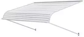 Vevor Aliuminio durų stogelis 152x107 cm