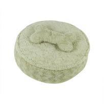 IBEANS Kennel Pet Nest Mat All Seasons Removable and Washable Rabbit Velvet Thickened Cloud Comfortable Pillow Cat Nest Dog Bed square mat s: 65*45*17