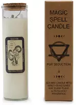 Ancient Wisdom Magijos žvakė „Gundymas“ AW Gifts – pačiulių aromatas, sojų vaškas, 50 h