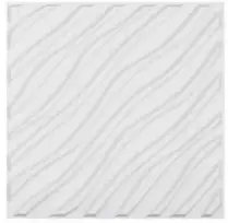 Vevor 3D sienų plokštės 12 vnt. baltos PVC