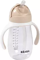 BEABA GERTUVĖ SU ŠIAUDELIU, 300 ML, CLAY