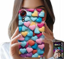 Etui Do Samsung Galaxy Xcover 5 - Kolorowe Serca Możliwość Personalizacji