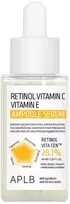 APLB Retinol Vitamin C Vitamin E Ampoule Serum koncentruotas veido serumas su vitaminais ir retinoliu, 40 ml