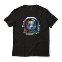 Space Corgi Astronaut Dog Graphic T-T-Shirt Unisex Lightweight Cotton S
