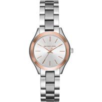 Michael Kors MK3514 Mini Slim Runway Ladies Watch 34mm sidabras