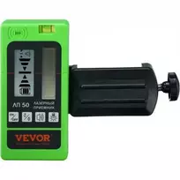 VEVOR Lazerio imtuvo detektorius su 60 m diapazonu, dvigubas LCD ekranas, konstrukcinis lazerio detektorius, žaliojo lazerio detektorius, raudono spindulio lazerio detektorius