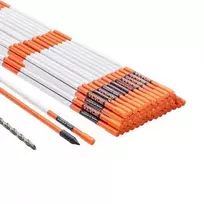 Vevor Įvažiavimo žymekliai 50 vnt 122 cm stiklo pluošto