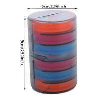 Rainbow Fishing Main Line Box Winding Board High Quality Fishing Box Fishing Tools 4-16 Spindle Silicone Main Spool 2025