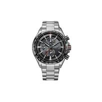 CITIZEN 100 meters waterproof, solar Quartz, super titanium strap, , men's watch, black dial AT8189-61E juoda