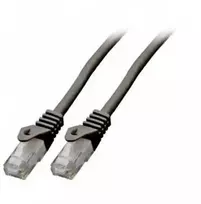 Mercodan Komutacinis kabelis KAT6 UTP, Juodas, 1,5m, Halogeninis, 2x4xAWG24 LSZH, Polietileninis maišelis, CCA, 1.5 m, Cat6, U/UTP (UTP), RJ-45, RJ-45, Juodas