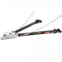 Vevor Vilkties strypas, 2495 kg, grandinės, plienas