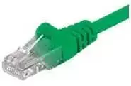 Wentronic Goobay CAT 5e patch kabelis, U/UTP, žalias, 0,25 m - CCA vario lydinys (68612)