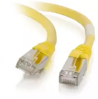 Mercodan 371915015, 1,5 m, Cat6a, S/FTP (S-STP), RJ-45, RJ-45, geltonas