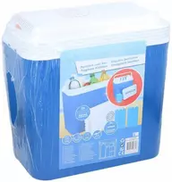 EDCO Elektrinis kelioninis šaldytuvas + 2 šaldymo elementai 400 ml