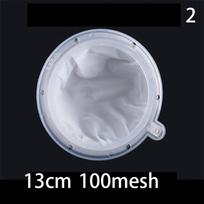 **VP 1pc Fruit Milk Traditional Chinese Medicine Oil White Wine 100/120/200/300/400/450 Mesh Nylon Filter Stainless Steel Funnel
