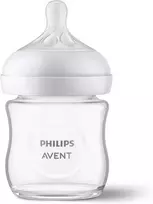 Philips AVENT Natural Response SCY930/01 Stiklinis kūdikio buteliukas, kuris veikia kaip krūtis, permatomas