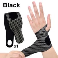 Adjustable Wrist Brace 1PC, Breathable Hand Wrap Compression Strap for Men Women, Wrist Support for Office Exercise Workout geltona