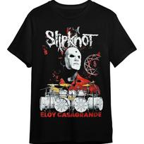 HOT Eloy Casagrande drummer of Slipknot black T-Shirt Mens Womens Tees Top Unisex All sizes JJ4324 4XL