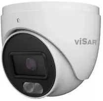 Visar Turret Pro IP vaizdo kamera 4MP 2.8mm Dual apšvietimas, balta