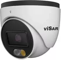 Visar Turret Pro IP vaizdo kamera 6MP 2.8mm Dual apšvietimas, balta